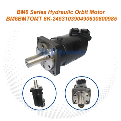BM6 Series Vökva Orbit Mótor – BM6/BMT/OMT 6K Series (245-985)